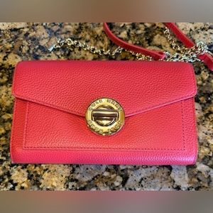 Cole Haan, Phone/Wallet Bag, Coral Pink